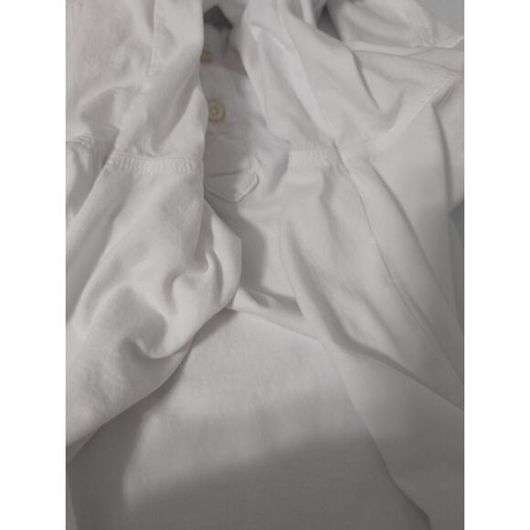 Onward Reserve Polo Men Size M* Perry Long Sleeve White Versatile Pullover Shirt - Picture 11 of 11